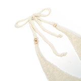 HALTER NECK BEADS KNIT (IVORY)