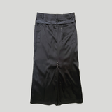 GLOSSY MAXI SKIRT