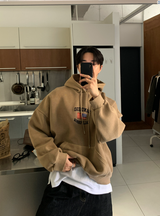  Urban San Diego Embroidery Pigment Overfit Hoodie