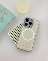 [MADE]ピクニックレモン エポキシ シルバー MagSafe対応 iPhoneケース