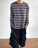 Drain Stripe Knit