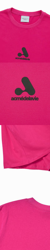 25FW WOMAN A SYMBOL SHORT SLEEVE T-SHIRT HOT PINK
