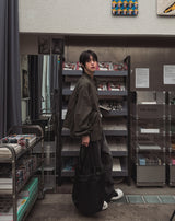 モーヴ ウォッシュド ショート フィールドジャケット