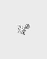 [925silver] Stitch piercing (Silver)