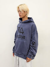 VENTIQUE グラフィックロゴフーディー 2colors