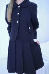 Mio flower button Jacket (2color)