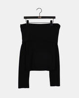ヘーゼン フェミニンフィット オフショルダー ニットTシャツ