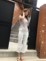 コットン カプリ パンツ