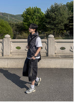 Faded Vintage Bermuda Cargo Denim