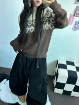 ミンク🖤リベットパラシュートコーデュロイロングパンツ🩶🖤2カラー