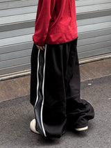track two-way cotton balloon pants