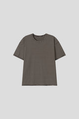 ノアストライプルーズフィットTシャツ