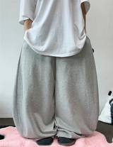 🤍 FLUFF🤍 KOREAN / S-XL 🤍 ベーシックバルーンジョガーワイドロングパンツ🤍 - 2 COLORS