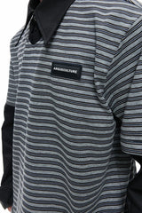 Colorblock Layered Polo Shirt