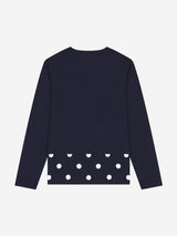  REC RUIT INDIGO DOTS TEE (INDIGO)