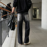 LMN Pure Stitch Brush Wide Denim (dark gray)