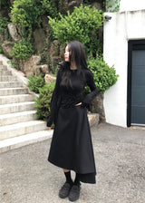 バックルレイヤースカート