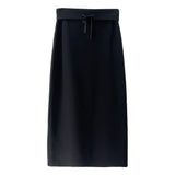 Still Line Long Maxi Banding Skirt (2 colors)