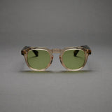 Vatic Vintage Optical Soto Champagne / Blue Demi 8mm 厚みのあるカットフィルムレンズ 浅い緑色のレンズ