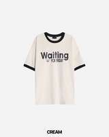 Waiting Ringer Short Sleeve Tee