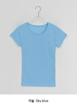 Shur Basic Color Short Sleeve Tee