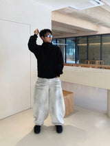 スノーダーティホワイトデニム