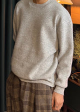 [virstyle original] INKKI Wool Drop-Shoulder Knit 2COLOR