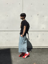 フォイルカーペンターバミューダデニムパンツ 2C