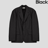 [ウール50%] ミニョンウールシングルクラシックジャケット