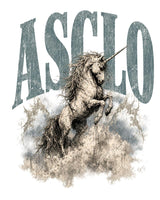 [A-T0288] ASCLOユニコーン半袖Tシャツ