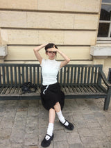 リンクル フリル トップ••♡