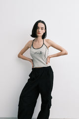 line top (khaki)