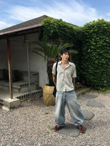 No.1357 C balloon denim PT