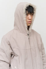 Ark Fur Bomber Jacket