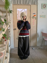 Hackat Round Over Nordic Knit
