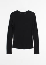 テンセル長袖Tシャツ