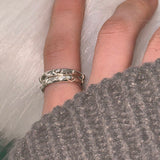 Silver 925 Heart mini ring