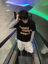 ログ クロップ ストライプ ロングスリーブ 4C