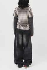 (W) Pepper Layered Longsleeve (2color)