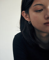[925 silver] Deux.silver.210 / エペベーシックピアス