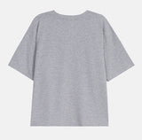 レニーベーシックセミクロップ半袖Tシャツ