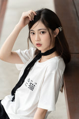 コラボレーション Meow Tシャツ | miumiu × 60% - WHITE