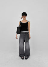 [MADE] Robella Layered Sleeveless Top (Built-in Cap)