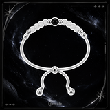 (UNISEX) [S.Steel] モノ ドロップ ビーズ ブレスレット