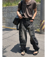 [S/S] Pigment crop muscle henry neck t-shirts(4color)