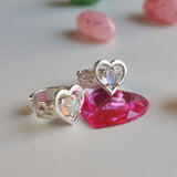 【MADE】 Heart quilting earcuff