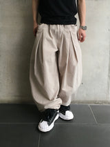 ミエルリネンカットアウトワイドパンツ 4C