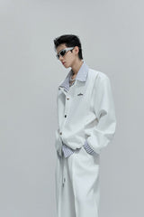 Striped Layered Overshirt