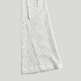 LACE COMBI BOOTS-CUT PANTS