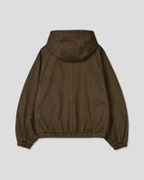 (UNISEX) Over Cotton Hooded Jacket